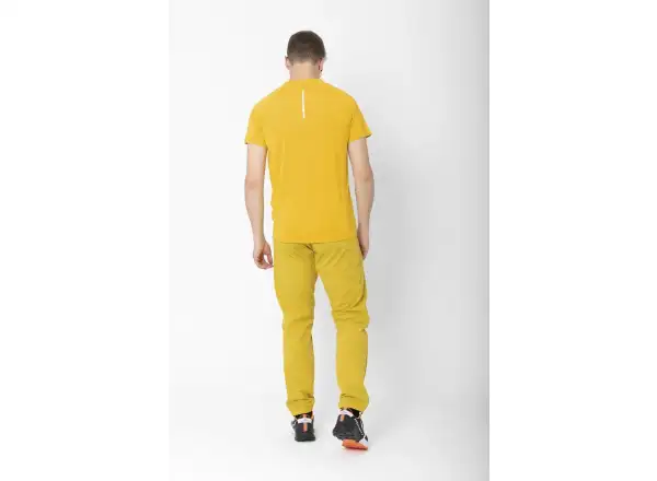 2117 of Sweden Huli pánské triko krátký rukáv Dark Yellow