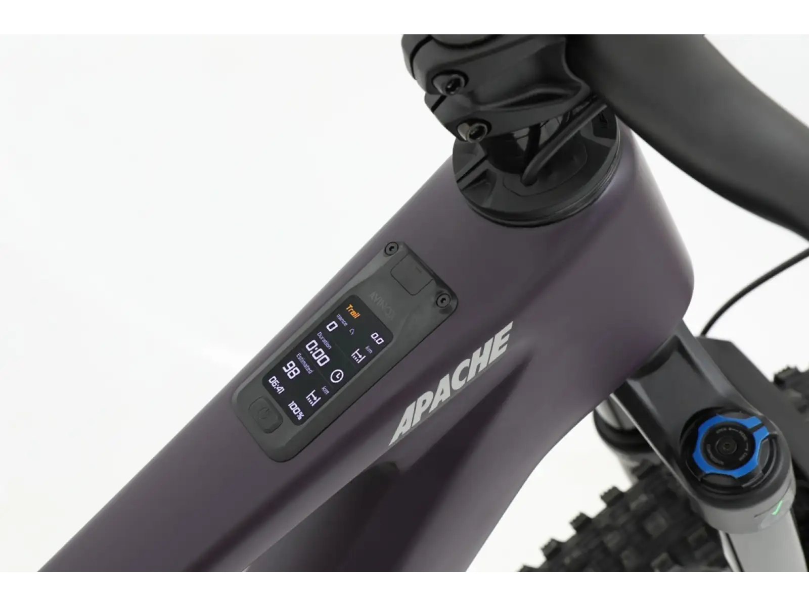 Apache Eagle 1 Avinox 800 Wh fialová celoodpružené elektrokolo