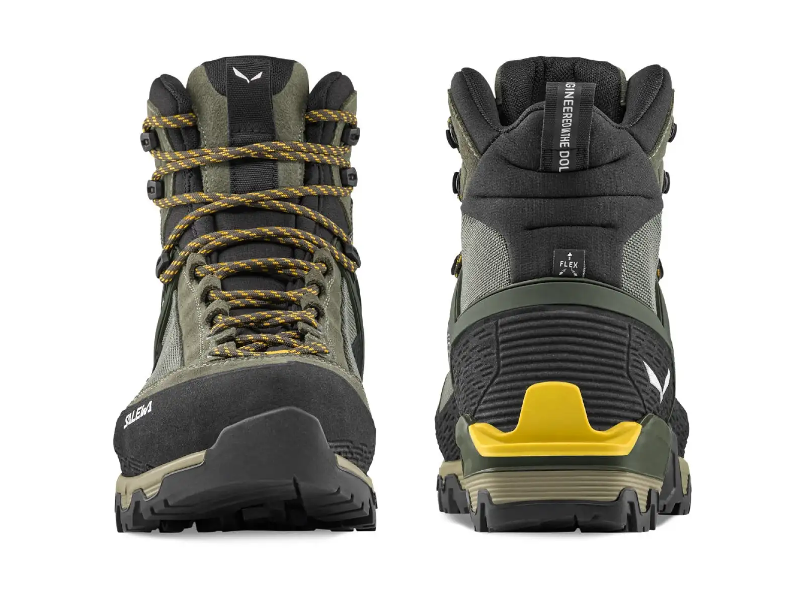 Salewa Mountain Trainer 3 Tech Mid GTX pánské turistické boty Faded Green/Forest Night
