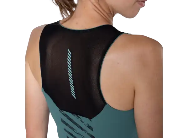 Dynafit Trail Crop Top dámské triko bez rukávů Black Out