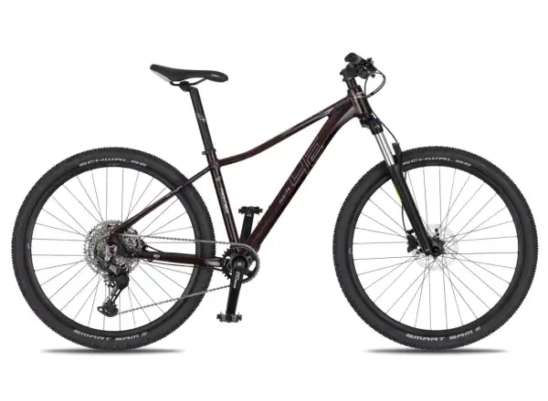 4Ever Frontbee Lady 27,5" dámské horské kolo Dark wine/silver