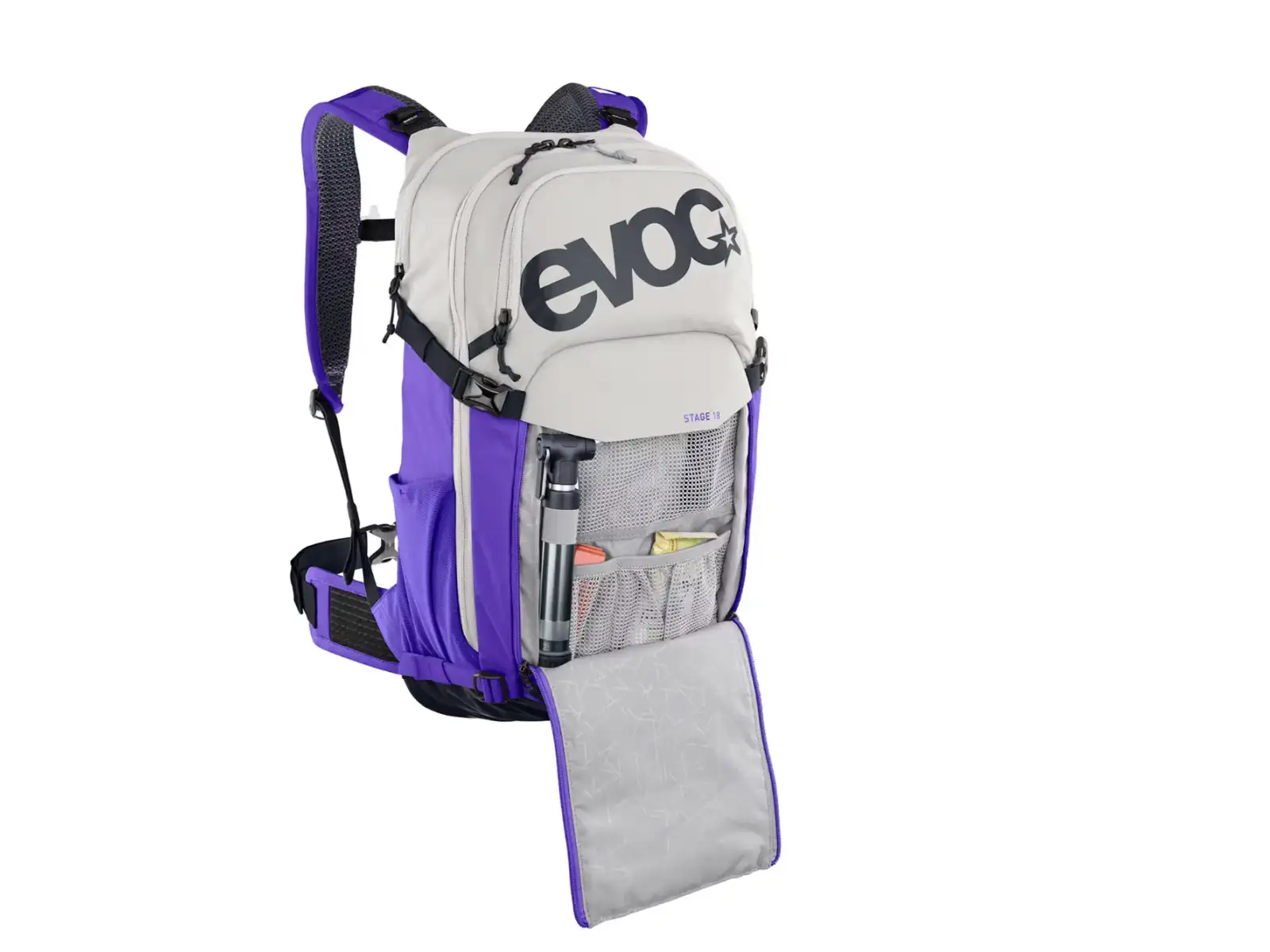 Evoc Stage 18 batoh Sand/Violet