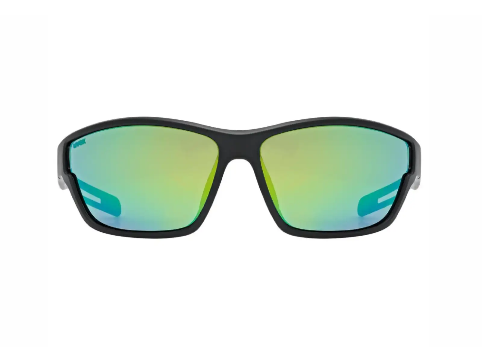 Uvex Sportstyle 806 brýle Black Matt/Mirror Green