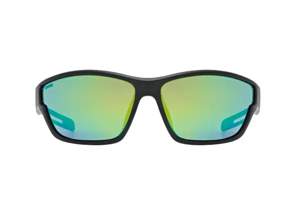Uvex Sportstyle 806 brýle Black Matt/Mirror Green
