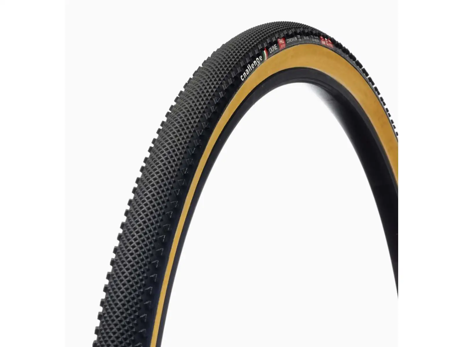Challenge Dune 28" cyklokrosový plášť kevlar Black/Tan