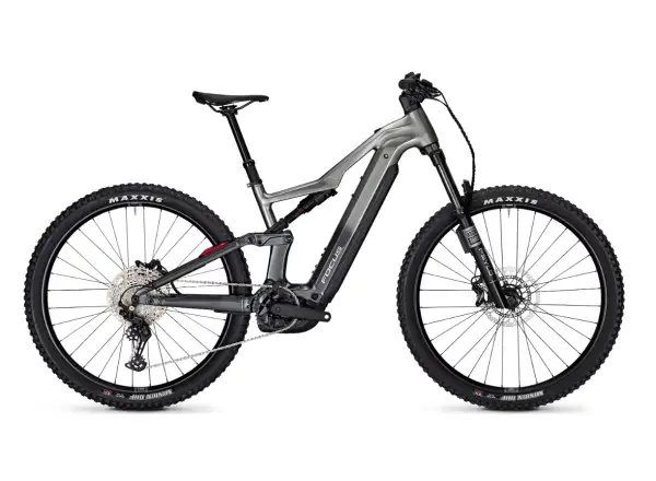 Focus Thron2 6.8 ABS celoodpružené elektrokolo 800 Wh Steelgrey / Diamondblack