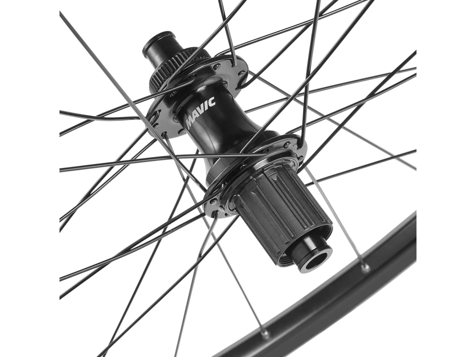 Mavic Access RG22 Disc CL 12x100/12x142 mm vypletená kola ořech Shimano HG