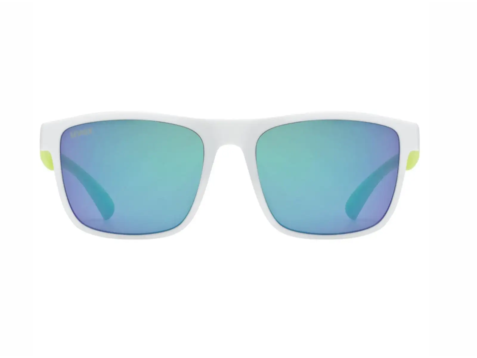 Uvex Rookie dětské brýle White/Lime Matt/Mirror Green