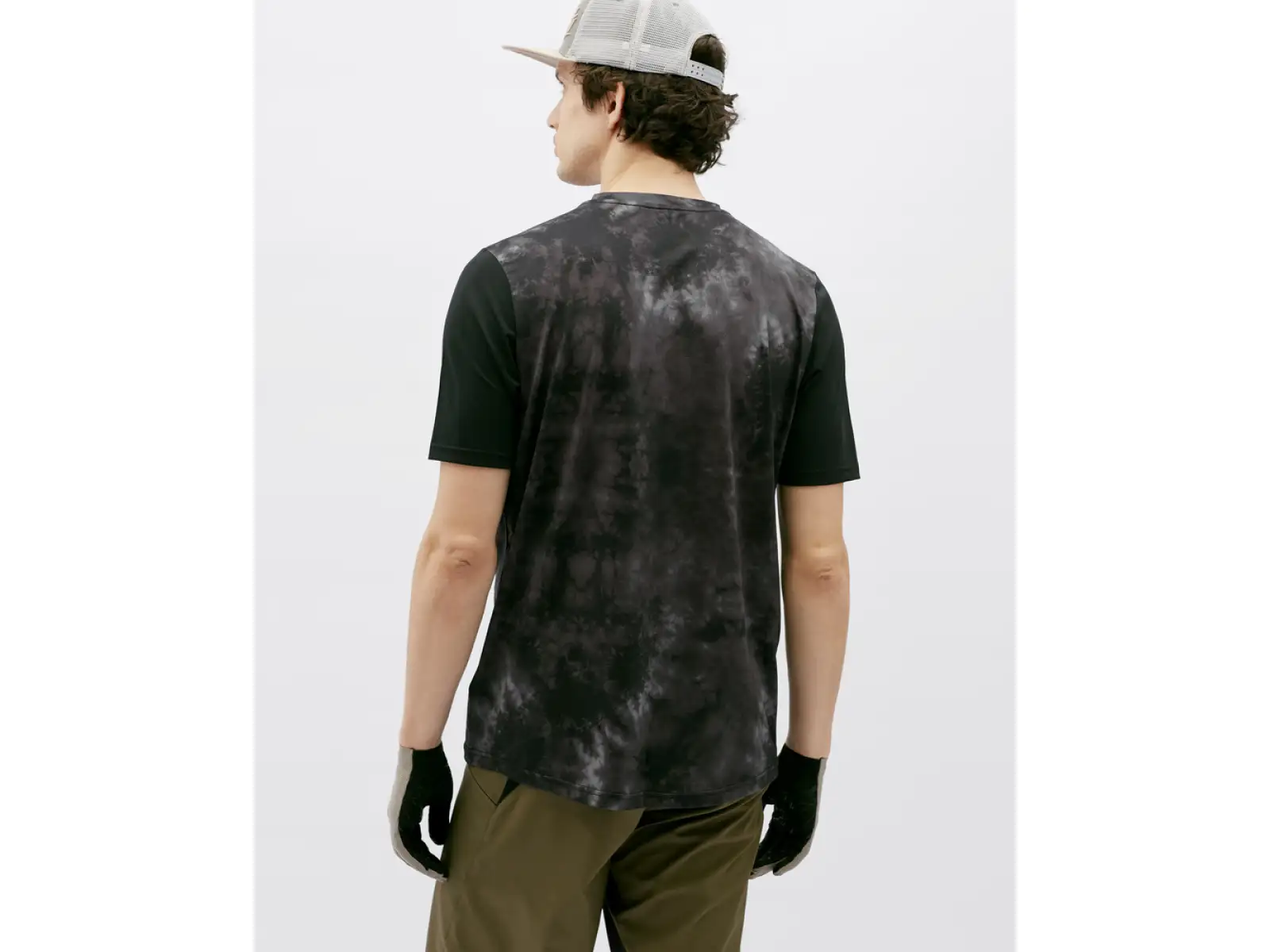 Silvini Aldeno pánský dres krátký rukáv Charcoal/Black