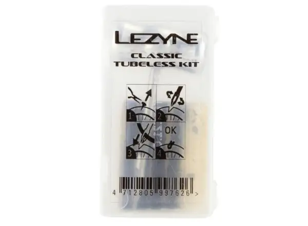 Lezyne Classic Tubeless Kit sada na pláště Clear