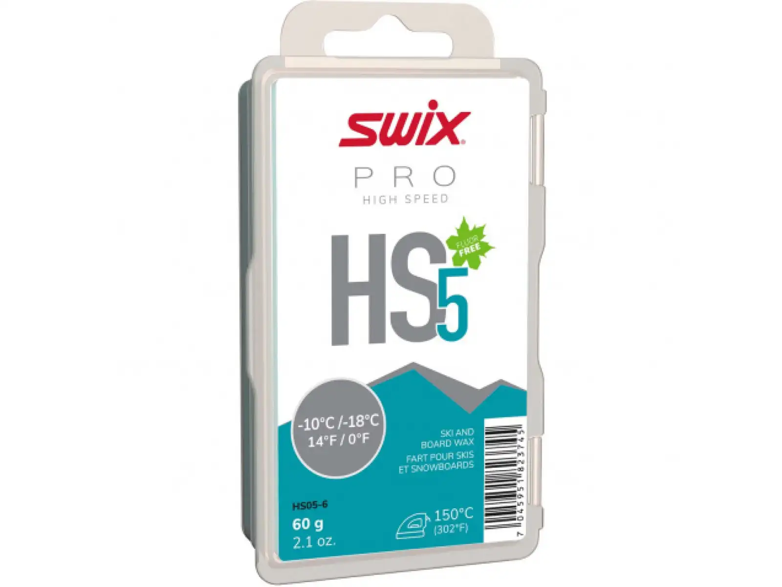 Swix HS05-6 High Speed skluzný vosk 60 g