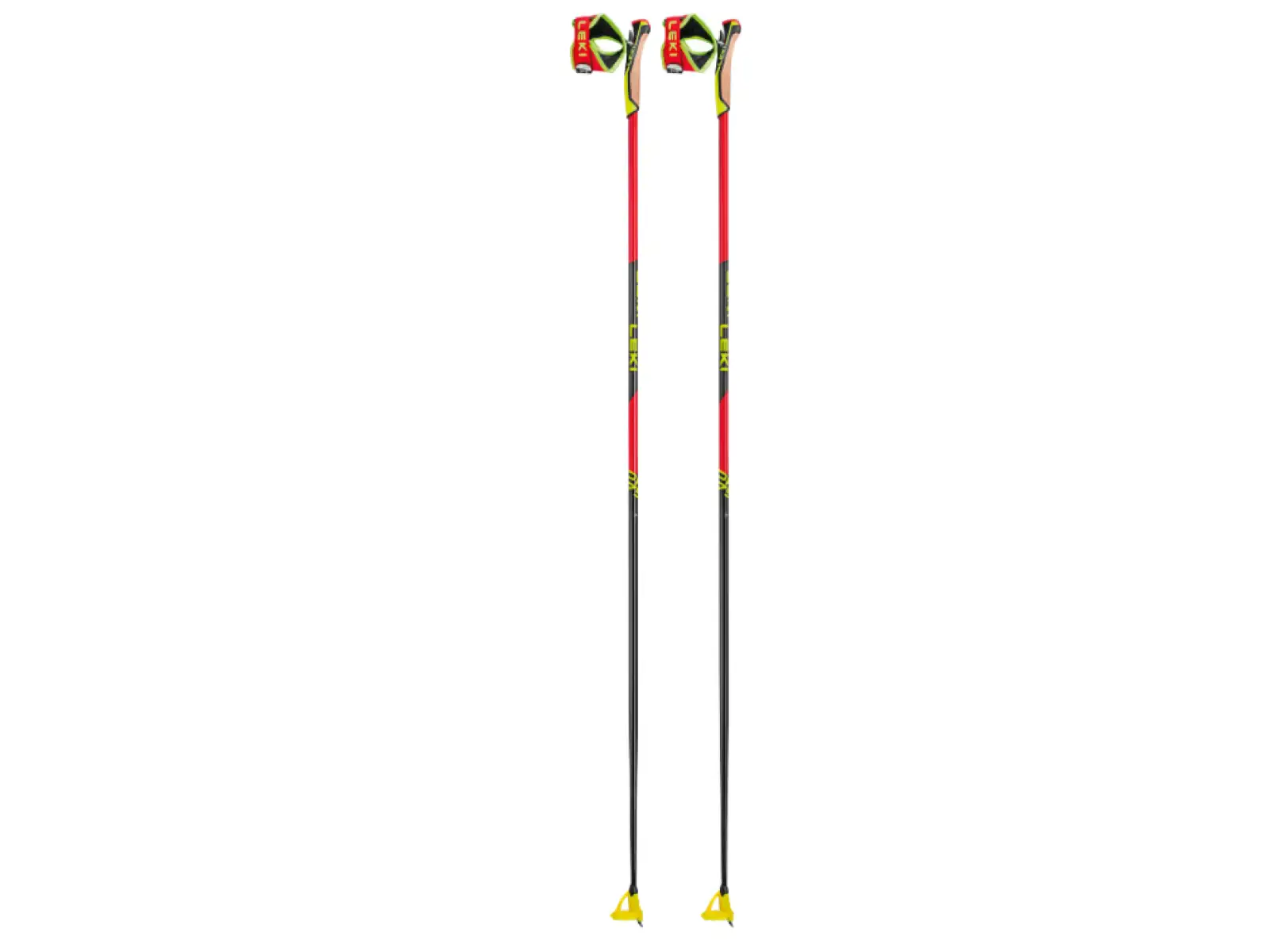 Leki PRC 750 běžecké hole Bright red/Neon yellow/Black