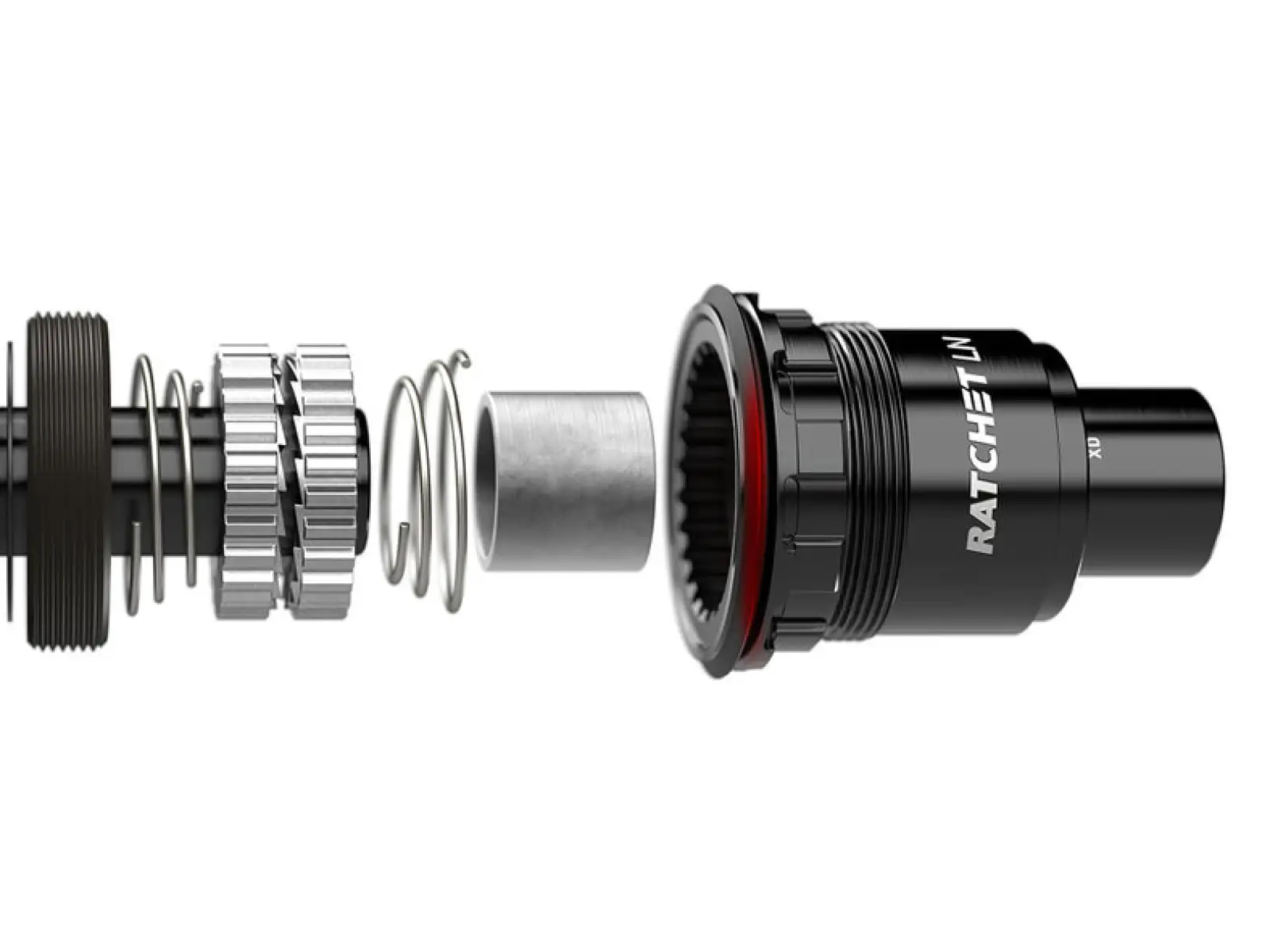 DT Swiss E 1900 Spline Boost 29" vypletená kola ořech Sram XD