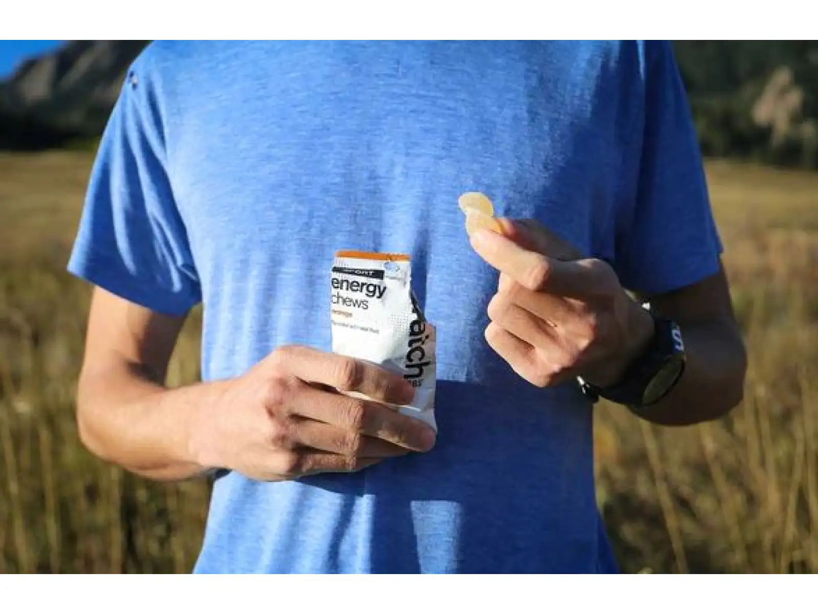 Skratch Labs Energy Chews ovocné bonbóny 50 g pomeranč