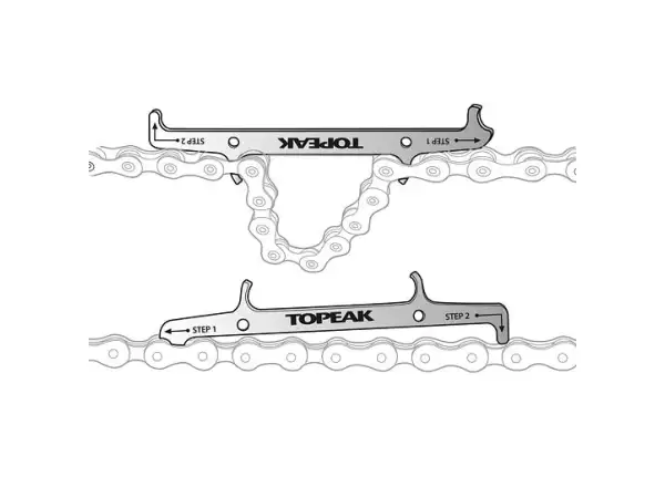 Topeak Chain Hook & Wear Indicator měrka řetězu