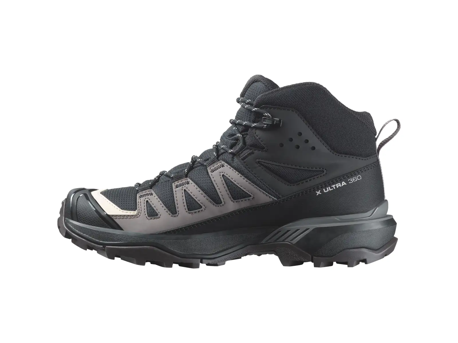Salomon X Ultra 360 MID GTX dámská turistická obuv Black/Plum Kitten/Shale