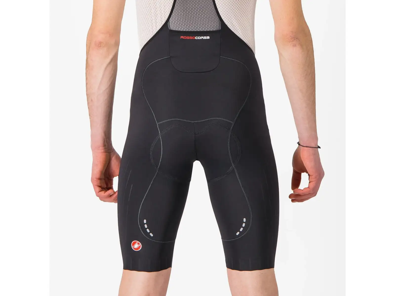 Castelli Free Aero Race pánské kraťasy s vložkou a laclem Black