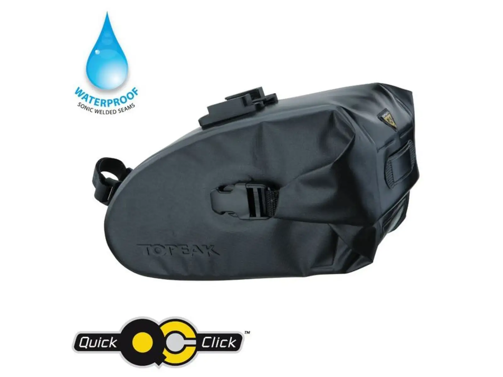 Topeak Wedge Dry Bag Large podsedlová brašna černá