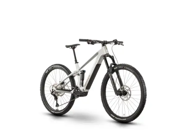 Raymon Airok celoodpružené elektrokolo Silver Stealth/Taupe
