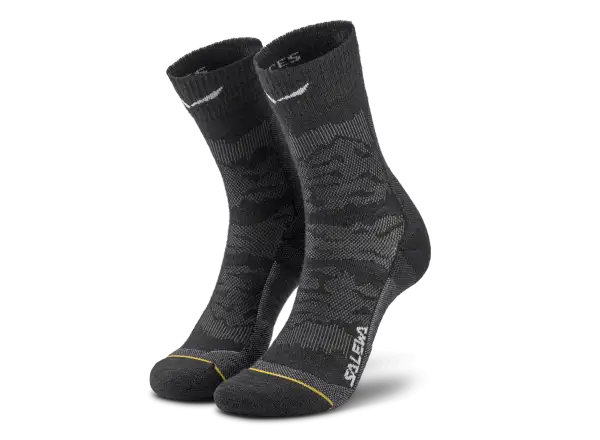 Salewa Ortles Merino Crew dámské ponožky Black Out