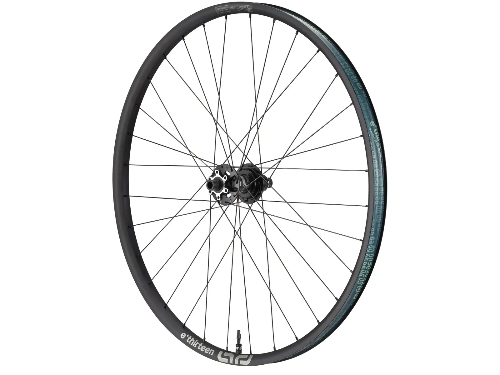E-13 Sylvan Race Alloy E-Spec Boost 27,5" zadní vypletené kolo ořech XD Black