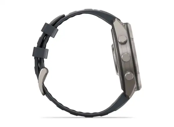 Garmin fenix 9 Pro inReach 43 mm chytré hodinky Carbon gray DLC Titanium Black/Pebble gray
