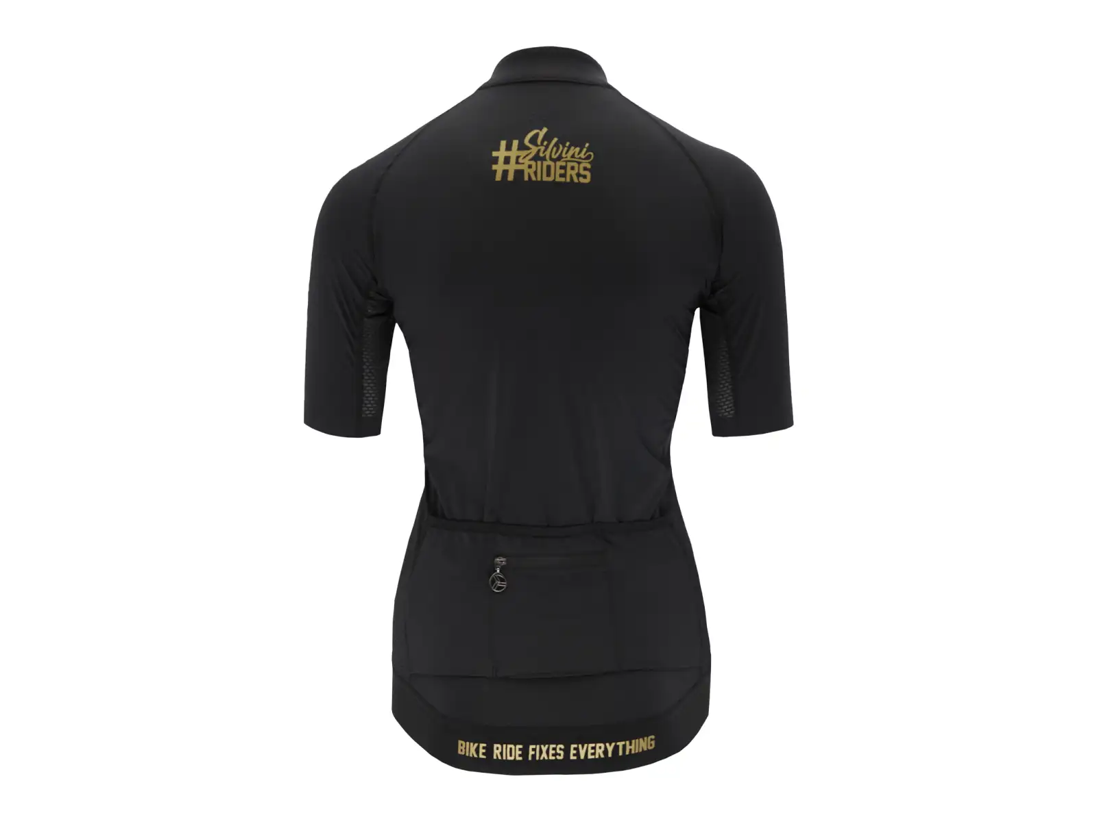 Silvini Mottolina dámský dres krátký rukáv Black/Gold