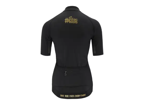 Silvini Mottolina dámský dres krátký rukáv Black/Gold