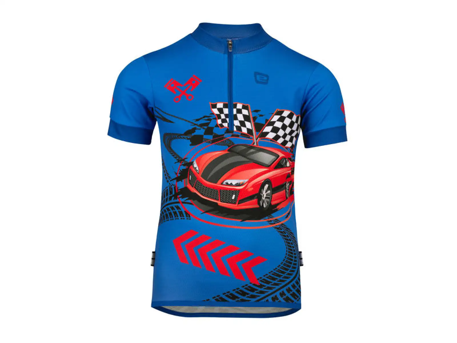 Etape Rio dětský dres krátký rukáv modrá