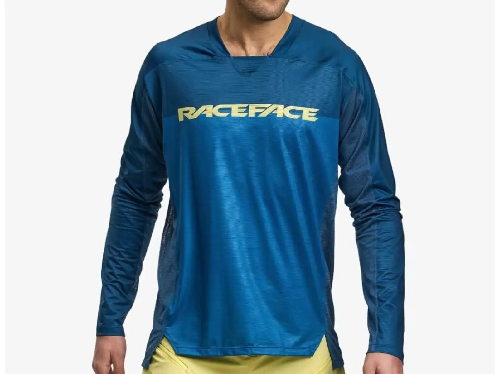 Race Face Diffuse pánský dres dlouhý rukáv navy