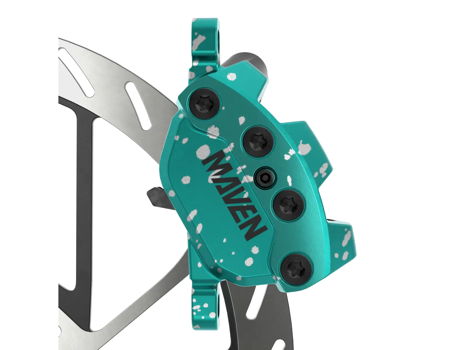 Sram Maven Ultimate Stealth Teal Splatter Expert Kit sada kotoučových brzd