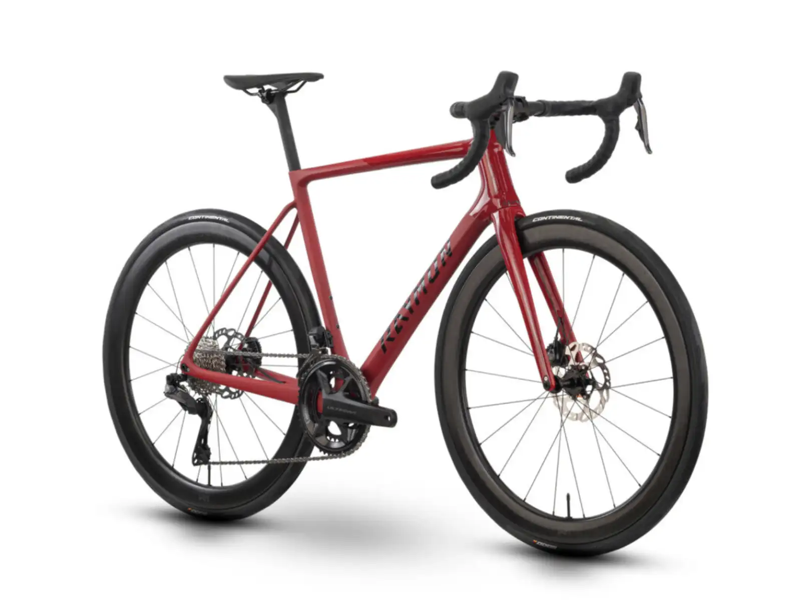 Raymon Kirana Ultra silniční kolo Carmine Red Stealth
