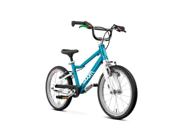Woom GO 3 Automagic Metallic Blue 16 dětské kolo