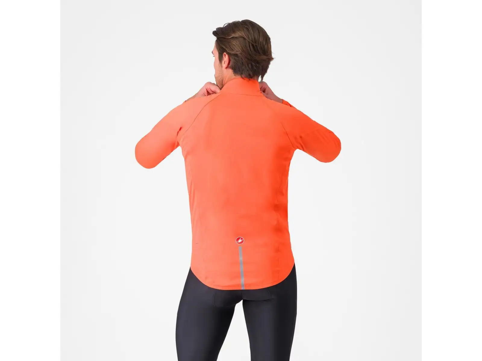 Castelli Emergency 3 Rain Jacket pánská bunda Brilliant Orange