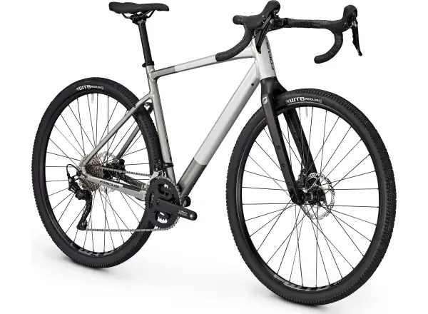 Focus Atlas 6.7 DI gravel kolo Nepalsilver Glossy/Steelgrey Glossy