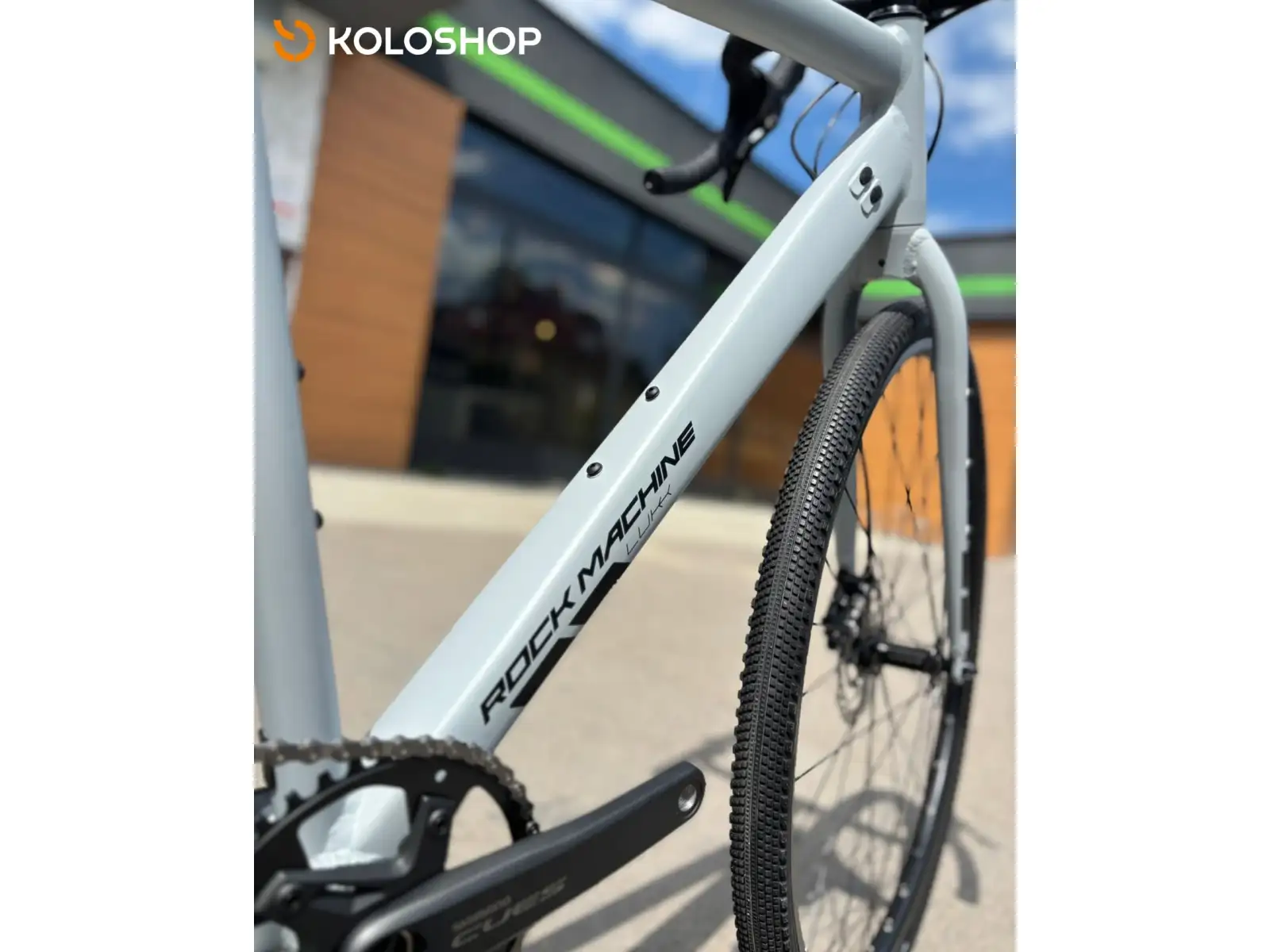 Rock Machine Lukk 50 gravel kolo Matte Limerock Grey