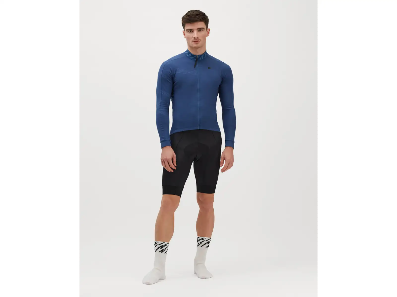Silvini Varano pánský dres dlouhý rukáv Navy/Blue