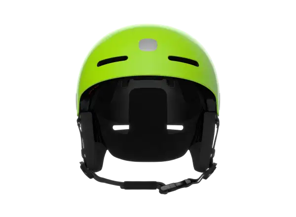 POC POCito Fornix MIPS dětská lyžařská přilba Fluorescent Yellow/Green
