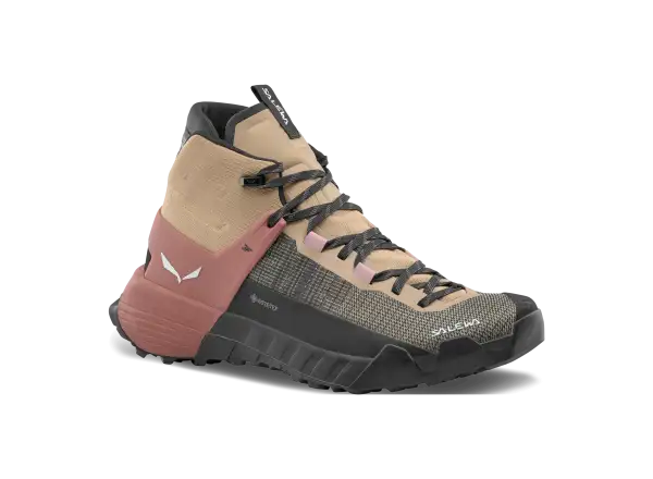 Salewa Wildfire NXT Mid GTX dámské turistické boty Quicksand/Etruscan Red