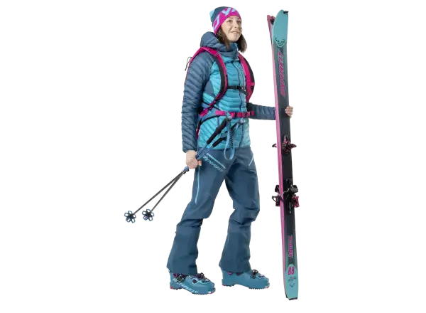 Dynafit Tour Vario 2.0 teleskopické hole Fluo Coral