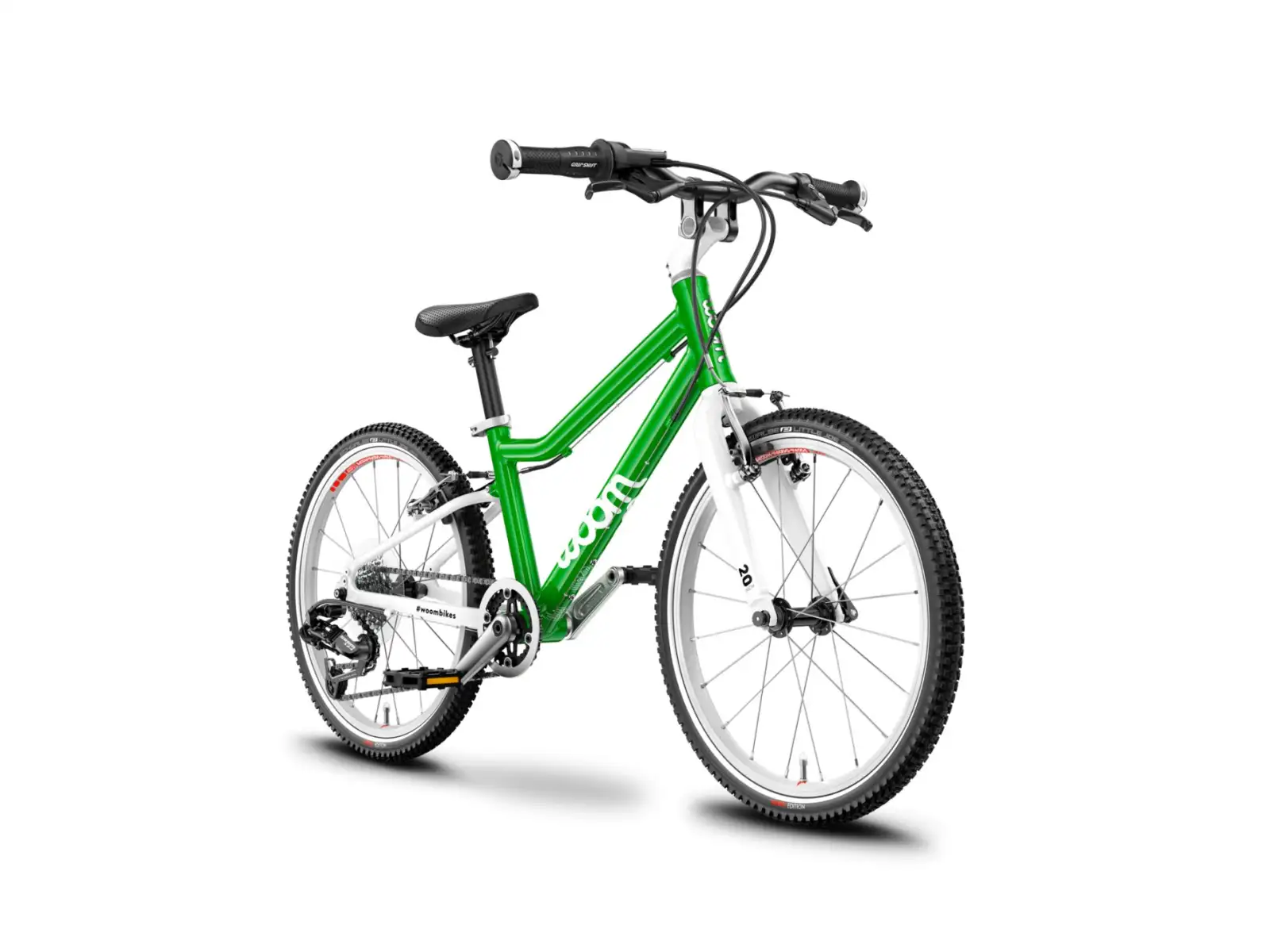 Woom 4 dětské kolo 20" Green