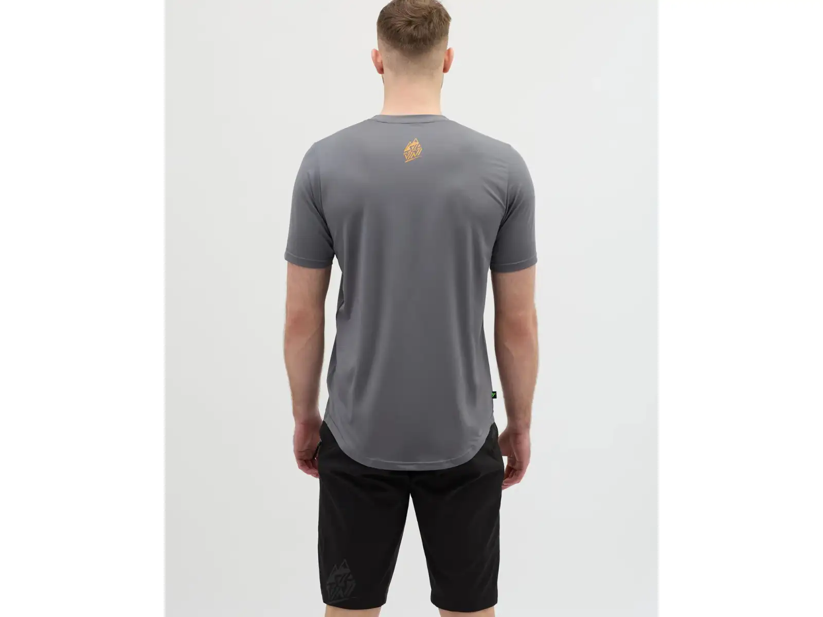 Silvini Denno pánský volný dres krátký rukáv Grey/Tiger
