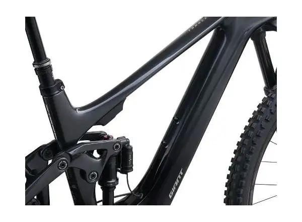 Giant Trance X Advanced E+ EL 1 horské celoodpružené elektrokolo Gunmetal Black/Black
