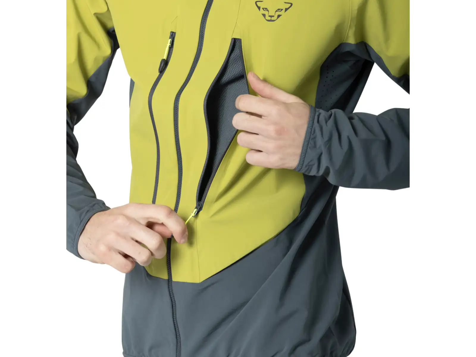 Dynafit Blacklight Softshell pánská bunda Golden Lime