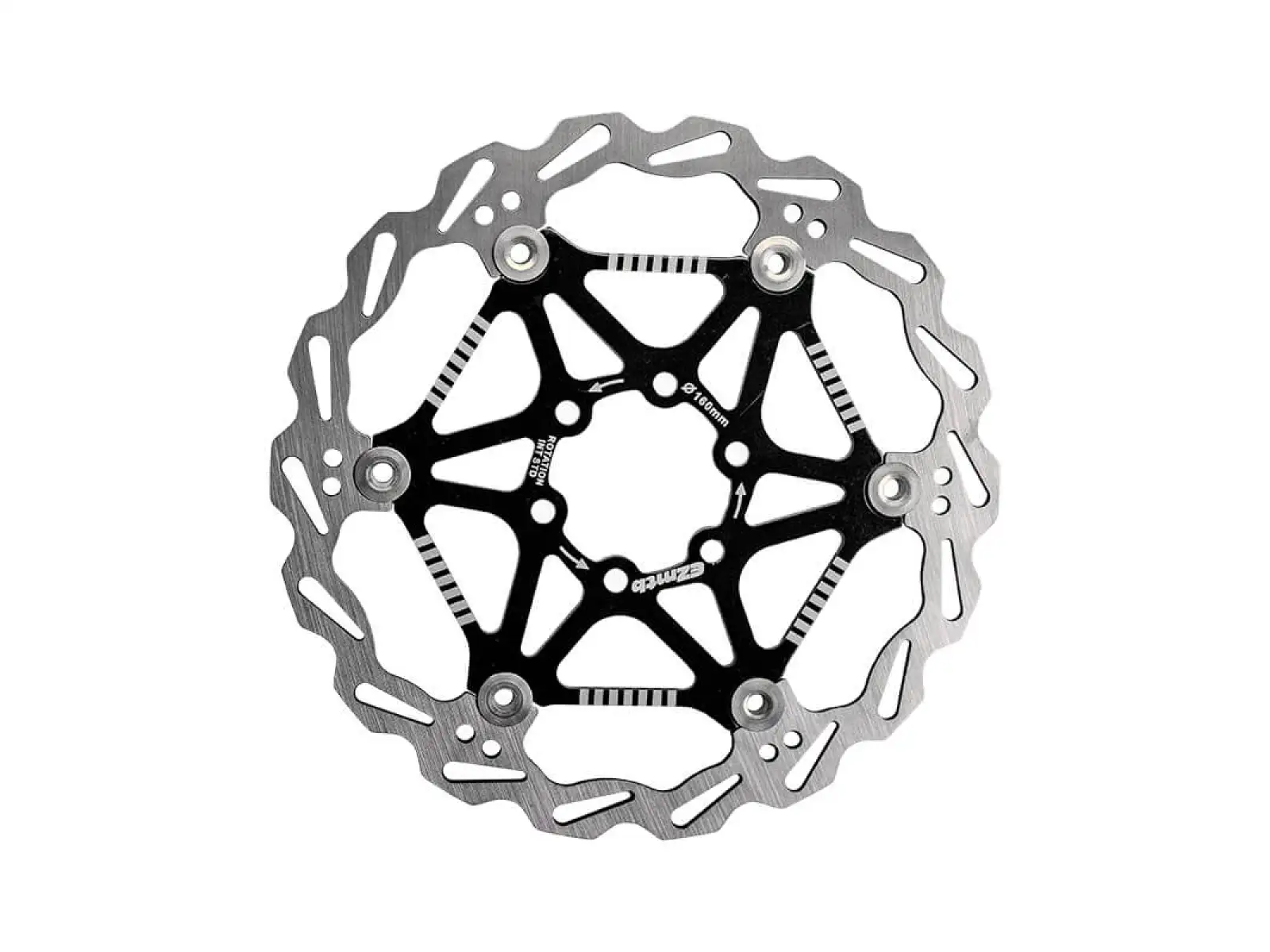 EZmtb brzdový kotouč 160 mm černá