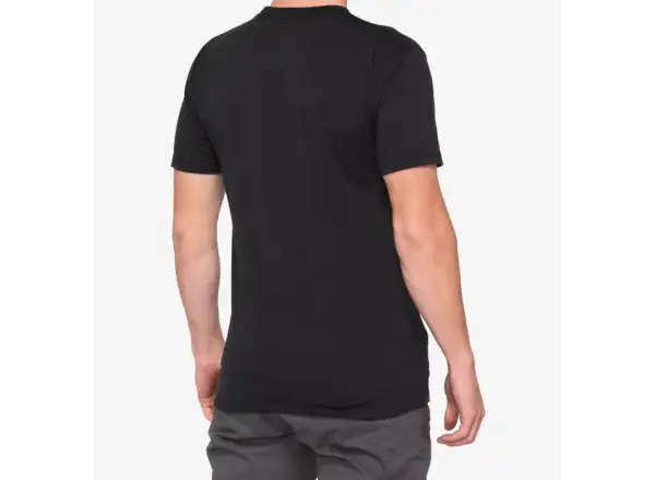100% Icon Tech Tee pánské triko krátký rukáv Black