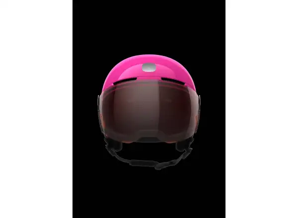 POC POCito Obex Visor dětská lyžařská přilba Fluorescent Pink
