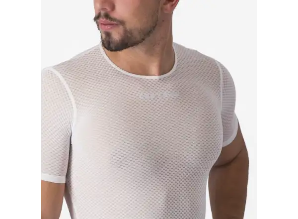 Castelli Pro Mesh 2.0 funkční triko krátký rukáv White