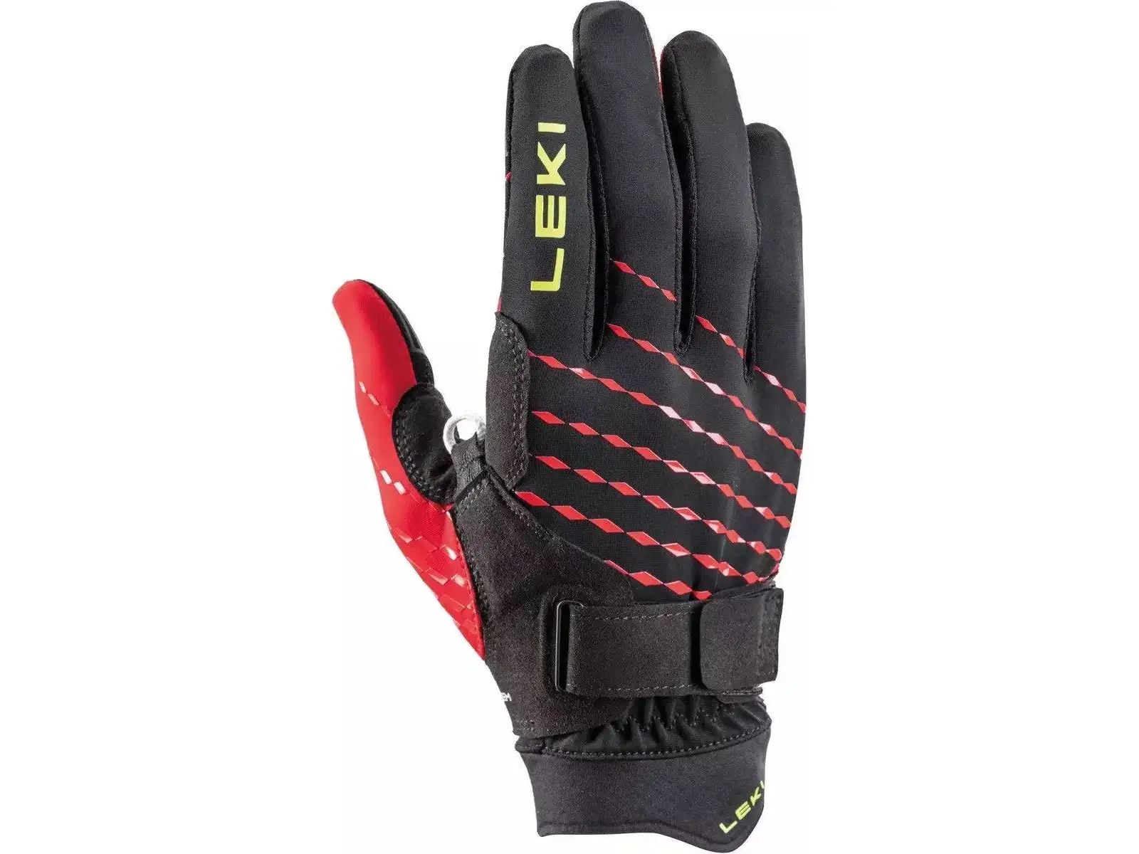 Leki Ultra Trail Breeze Shark rukavice Black/Red/Neon Yellow
