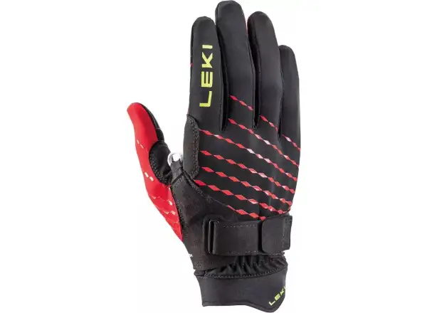 Leki  Ultra Trail Breeze Shark rukavice Black/Red/Neon Yellow